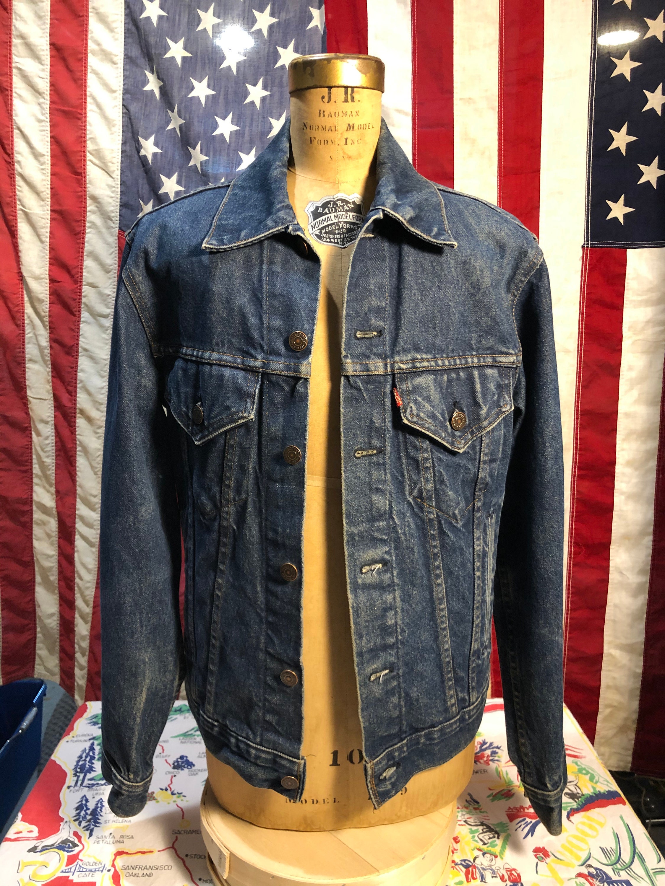 Authentic Rare Levi's 1970's 1980's Original 70506 0216 Authentic Rare Levi's 1970's 1980's Original 70506 0216