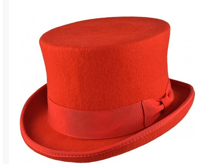 Top Hat - Red