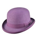 Bowler Hats Purple Derby Bowler Wool Derby Bowler Dapper Day Bowler Hats Sombreros de Copa waverleyg bowler hat man bowler hat woman