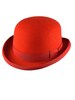 Red Bowler Hat Derby Bowler Hats Wool Derby Hats Sombreros de Copa waverleyg Bowler hat man Bowler hat woman de bowler dapper day man 