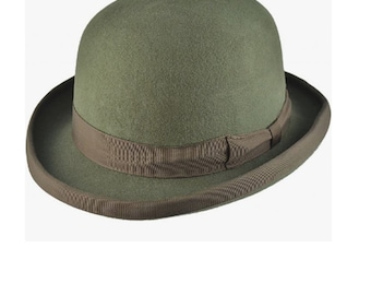 Olive Green Bowler Hat Bowler Hat Olive 