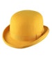 Yellow Bowler Hat Bowler Hat Mustard Yellow Derby Bowler Wool Derby hat Bowler Hat  Zylinder Hut Dapper Day Bowler waverleyg Bowler hat man 