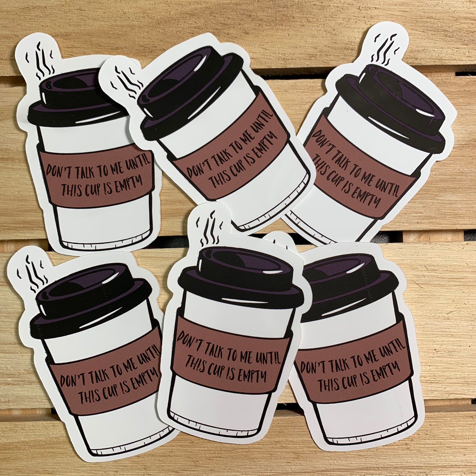 Coffee Cup Sticker Stickers for Laptop Stickers for Etsy