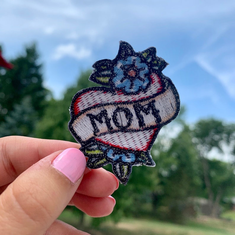 Mom Patch Patches Patches for Hats Patches Iron On Patches Etsy