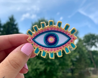 ボヘミアン風アイアイロンパッチ、トレンドのジャケットアクセサリー