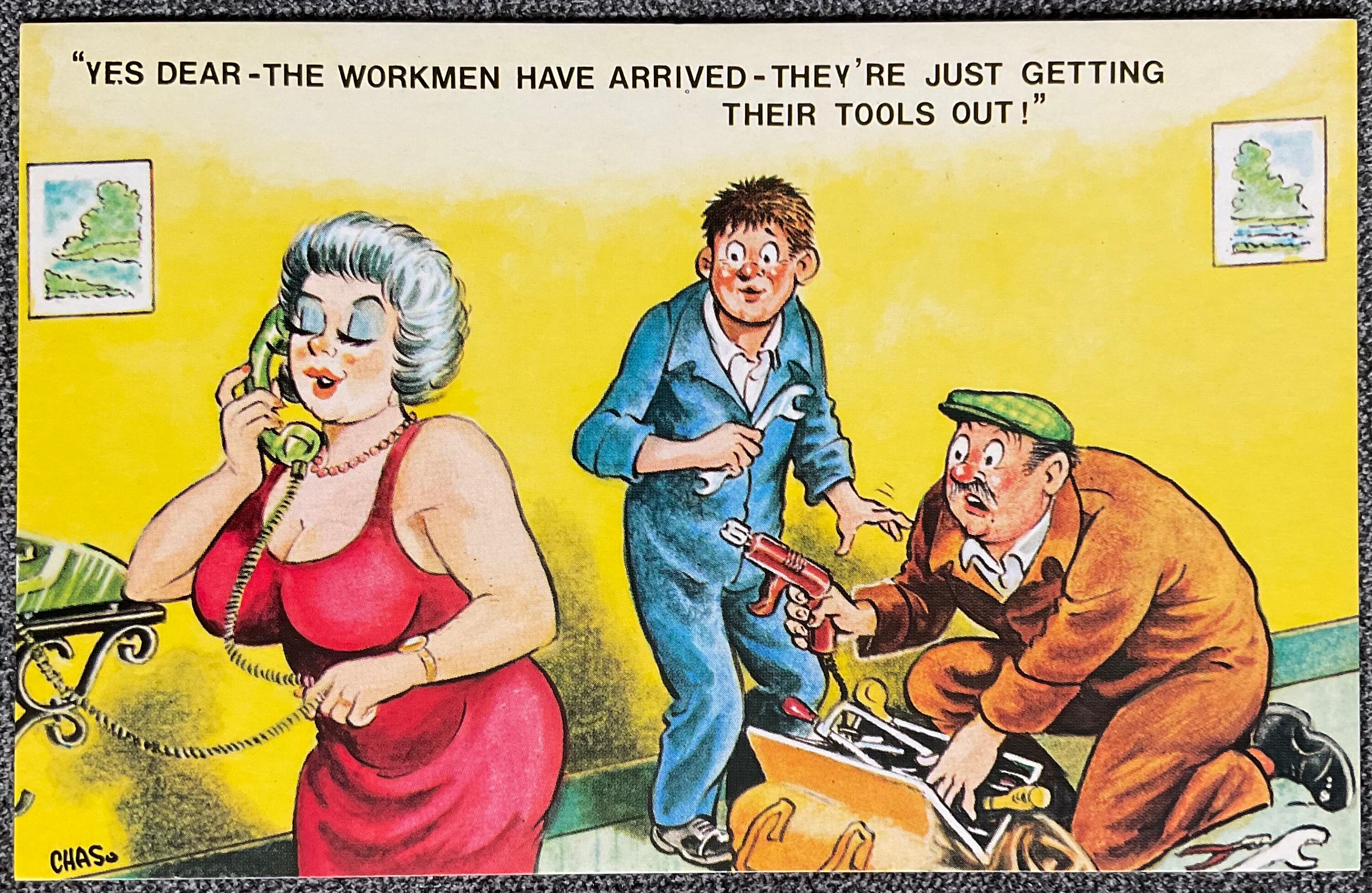 Bamforth Comic Series Seaside Humour Vintage Postcard | Etsy