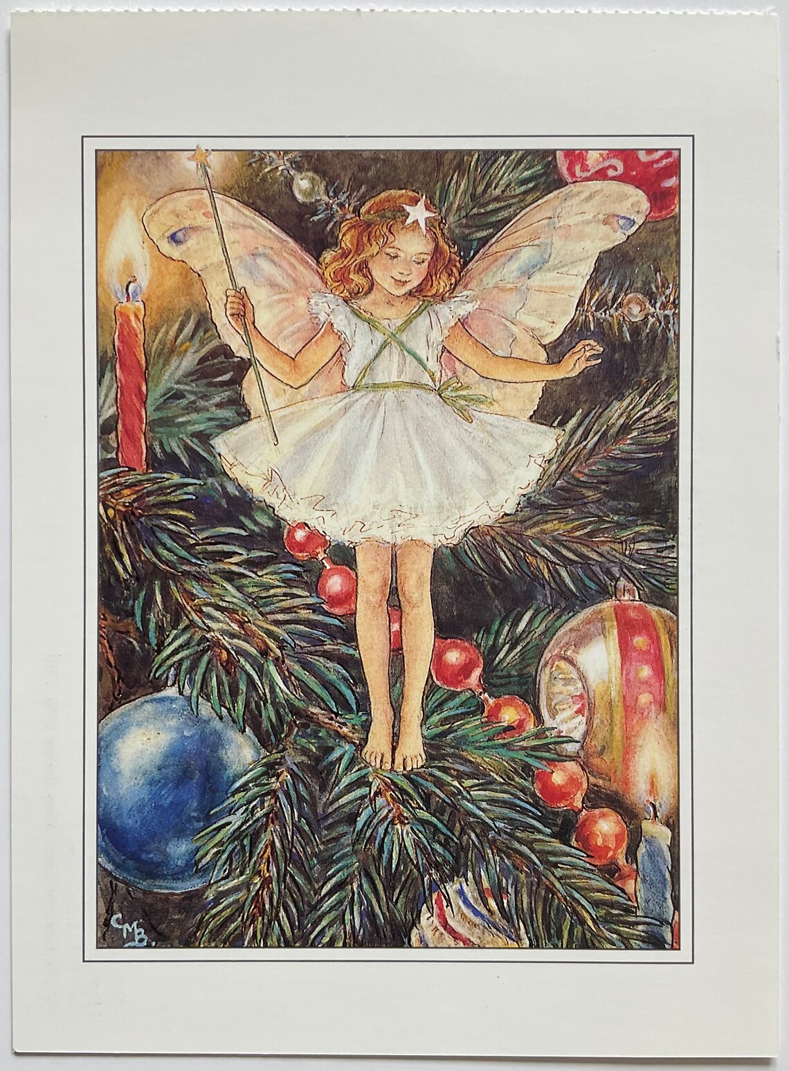 The Christmas Tree Fairy Flower Fairies Cicely Mary Barker Etsy