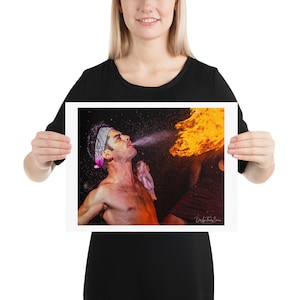 12x16 Firebreather Poster
