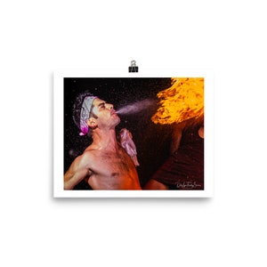 8x10 Firebreather Poster