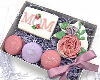 Mother's Day Cookie Box: Mother's Day Gift, Gift for Mom, Mom Gift, Cookie Gift Box, Gift Box, Dairy-Free, KOSHER PARVE