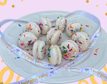 4pc Happy Macaron Set Pink, Lavender, Sky, Pistachio
