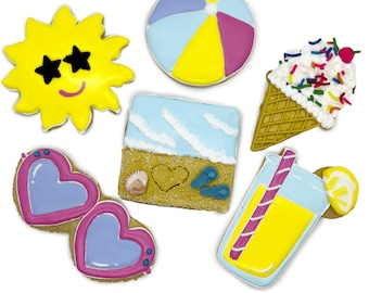 Fun in the Sun Cookie Decorating Kit, DIY Summer Cookies