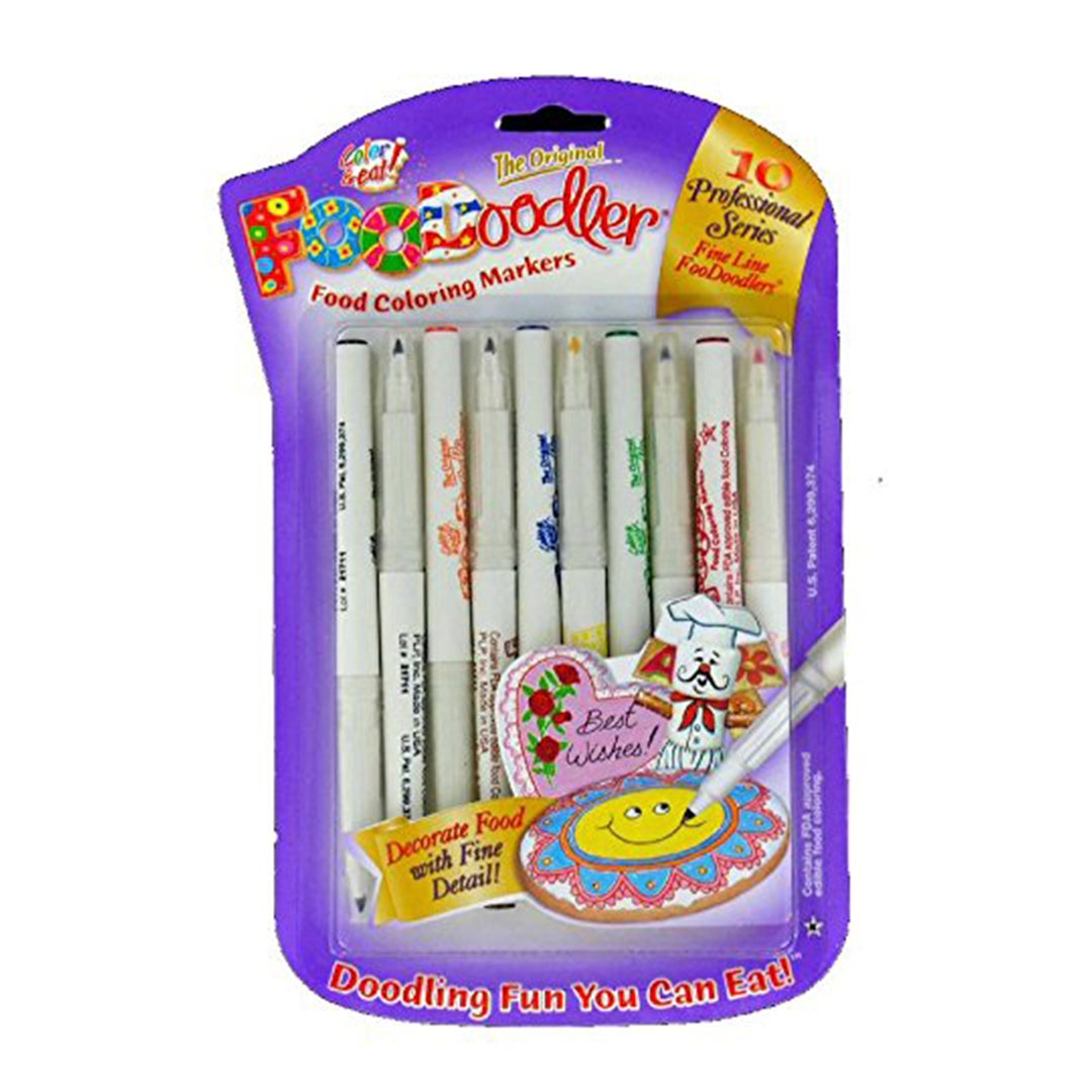 10 Food Coloring Markers Kosher Option for Blank Iced Sugar Etsy