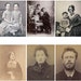 Vintage Halloween Portraits Printable Paper - Antique Photographs ...