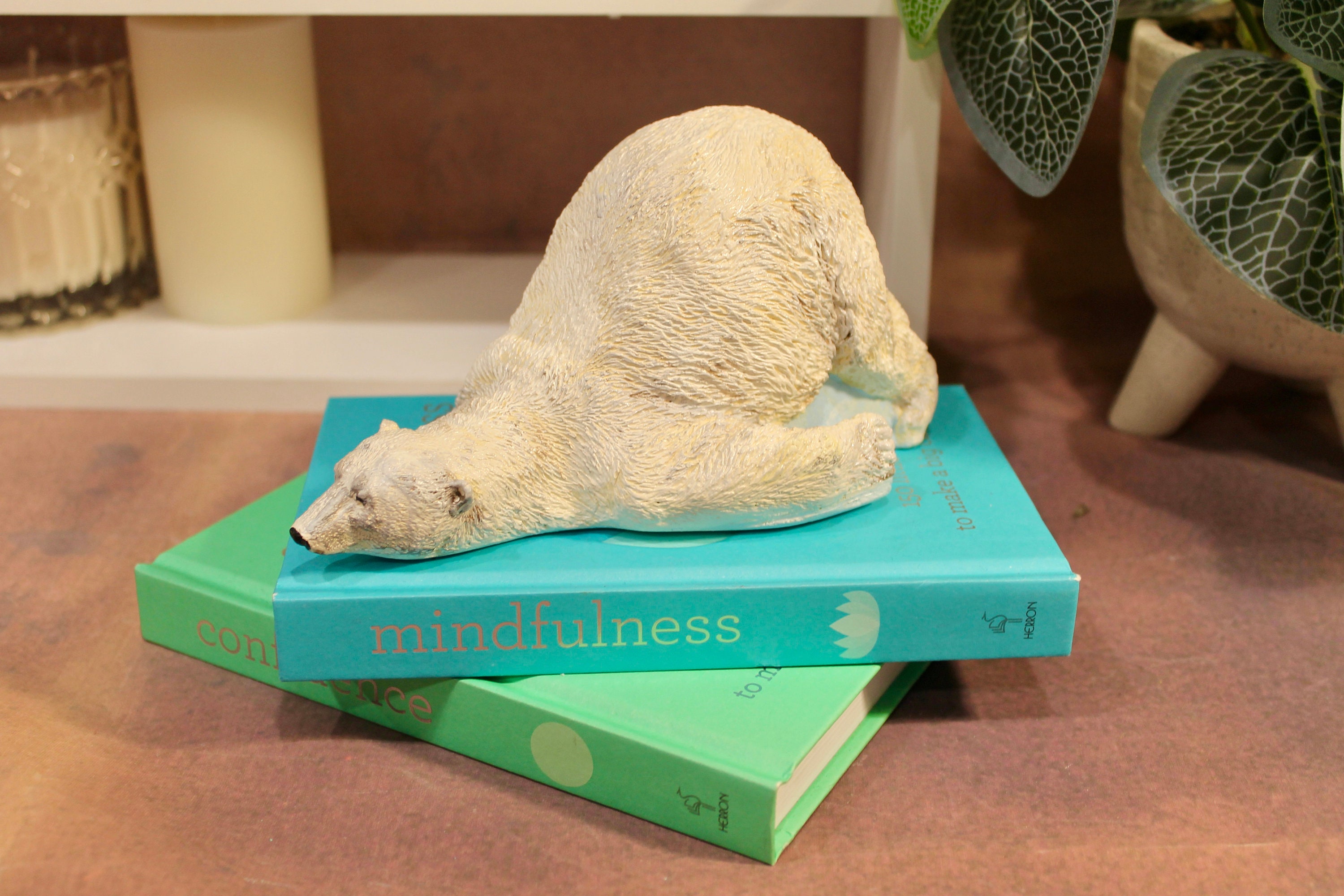 Lazy Bear Polar Bear Realistic Home Ornament - Etsy Australia