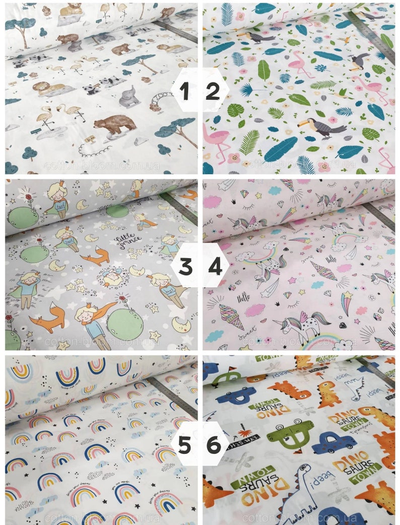 Baumwolle Baby Stoff für Quilts Baby Stoff Bulk Stock für Etsy