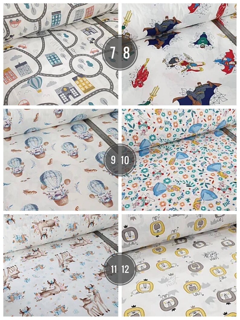 Baby cotton fabric for quilting Organic cotton fabric by the Etsy