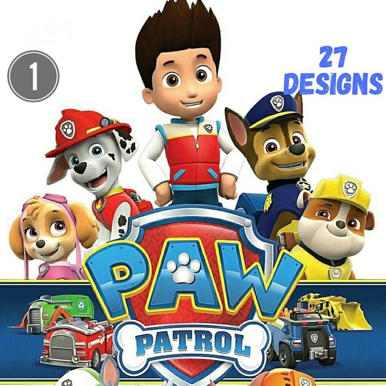 Paw patrol fabric panel Baby fabric panels for baby quilts Etsy