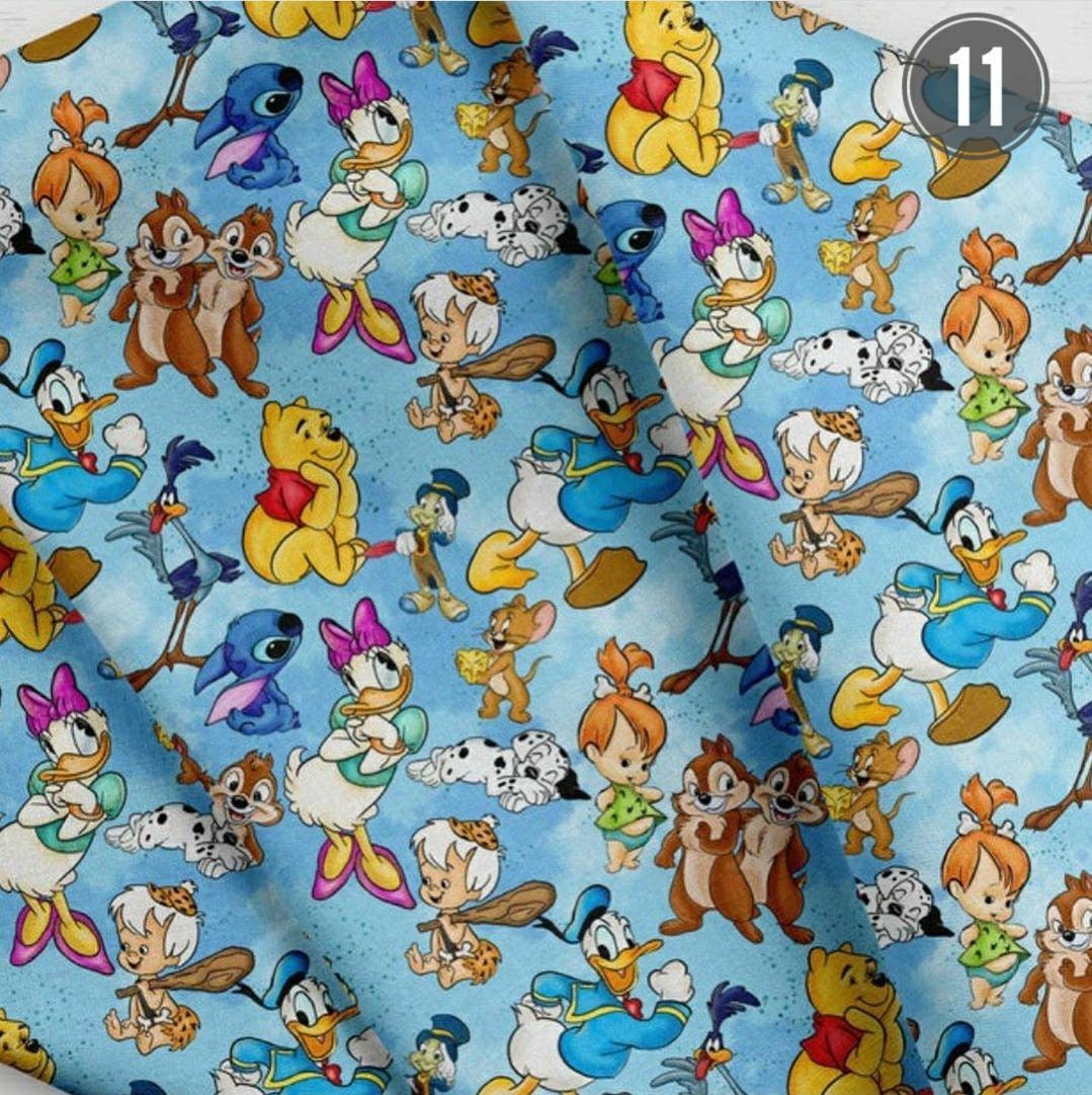 Disney fabric by the yard Baby quilt panels Winnie the pooh Etsy