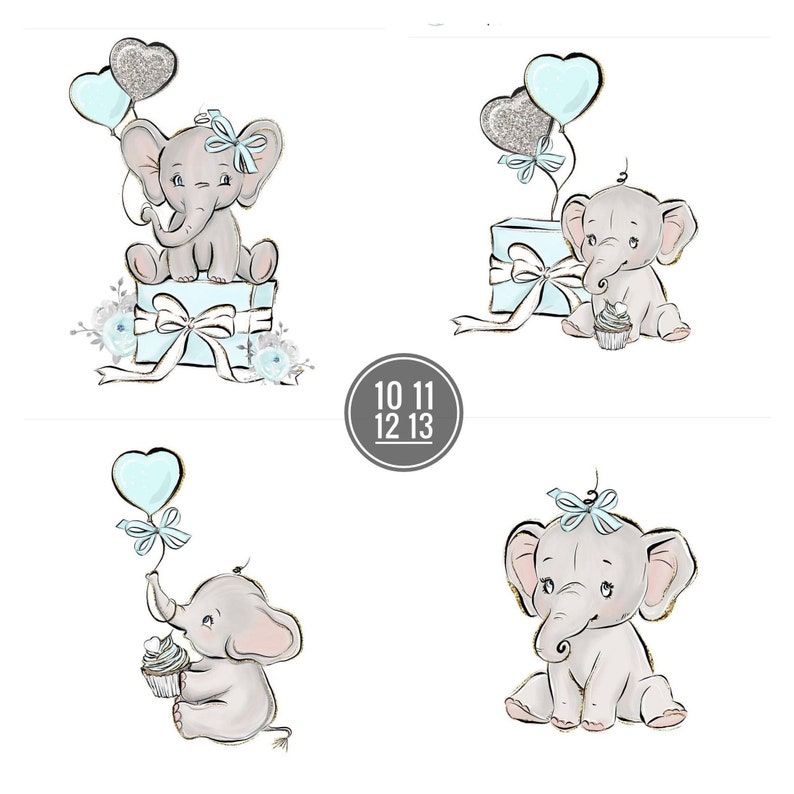 Elephant quilt fabric Elephant panel cotton fabric Baby quilt Etsy