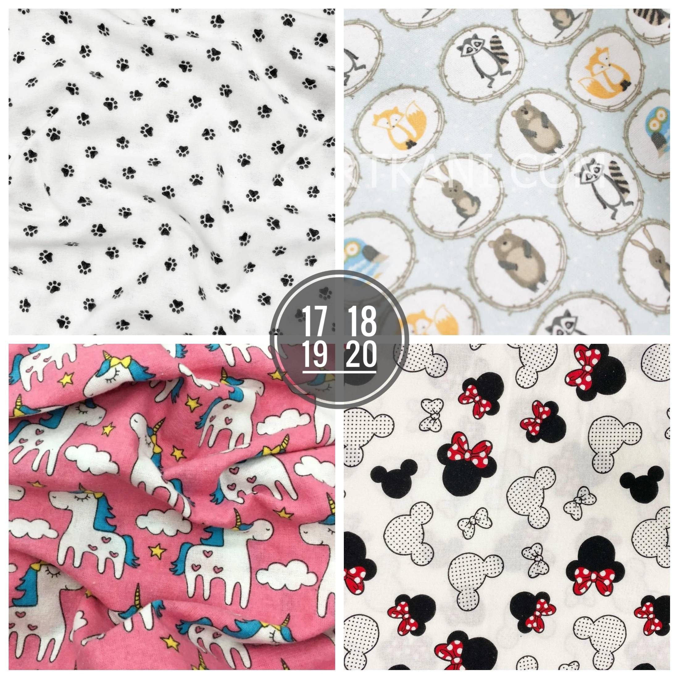 Baby flannel fabric by the yard Gray flannel cotton fabric Etsy