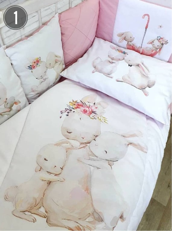 crib bed set for girl