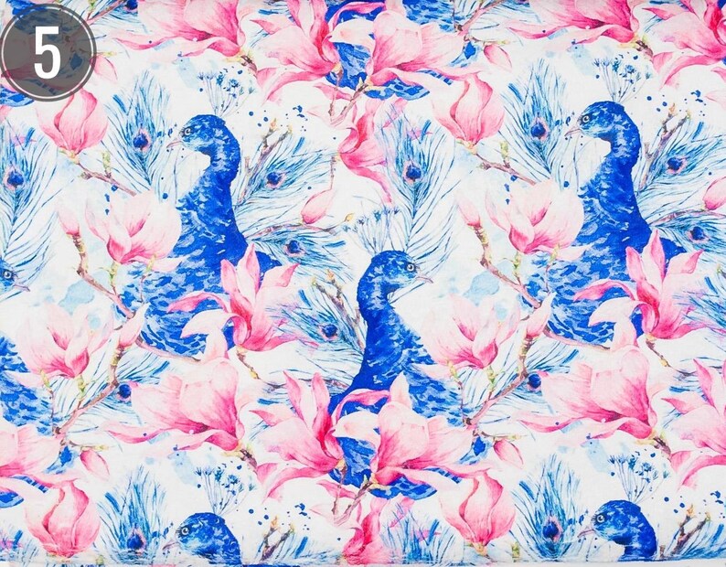 Minky printed fabric Minky by the yard Fabric minky material Etsy