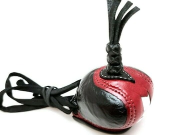 Capucha holandesa de cetrería de piel de becerro estilo Steve Tait