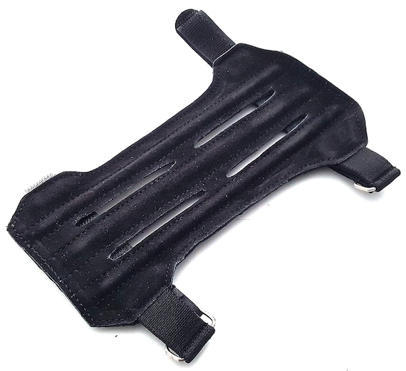 starlingukpk Quality Soft Suede Leather Archery Arm Guard Shooting Arm Guard.