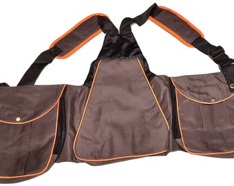 Falconry Vest - Falconry Bag - Hunting Vest - Hawking - Bird Handling Codura Vest - Hunting Bag - Hunting Gear - Huntsman Gift - Sports Bag