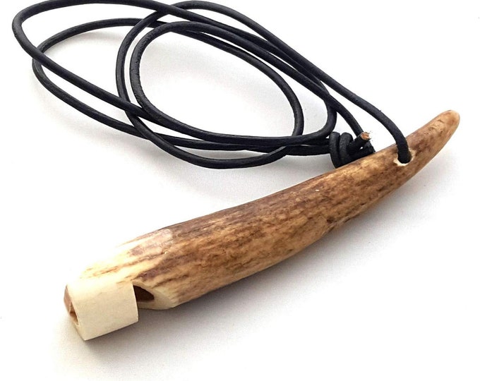 Stag Horn Gun Dog Training High Pitch Whistle for Training Hunting