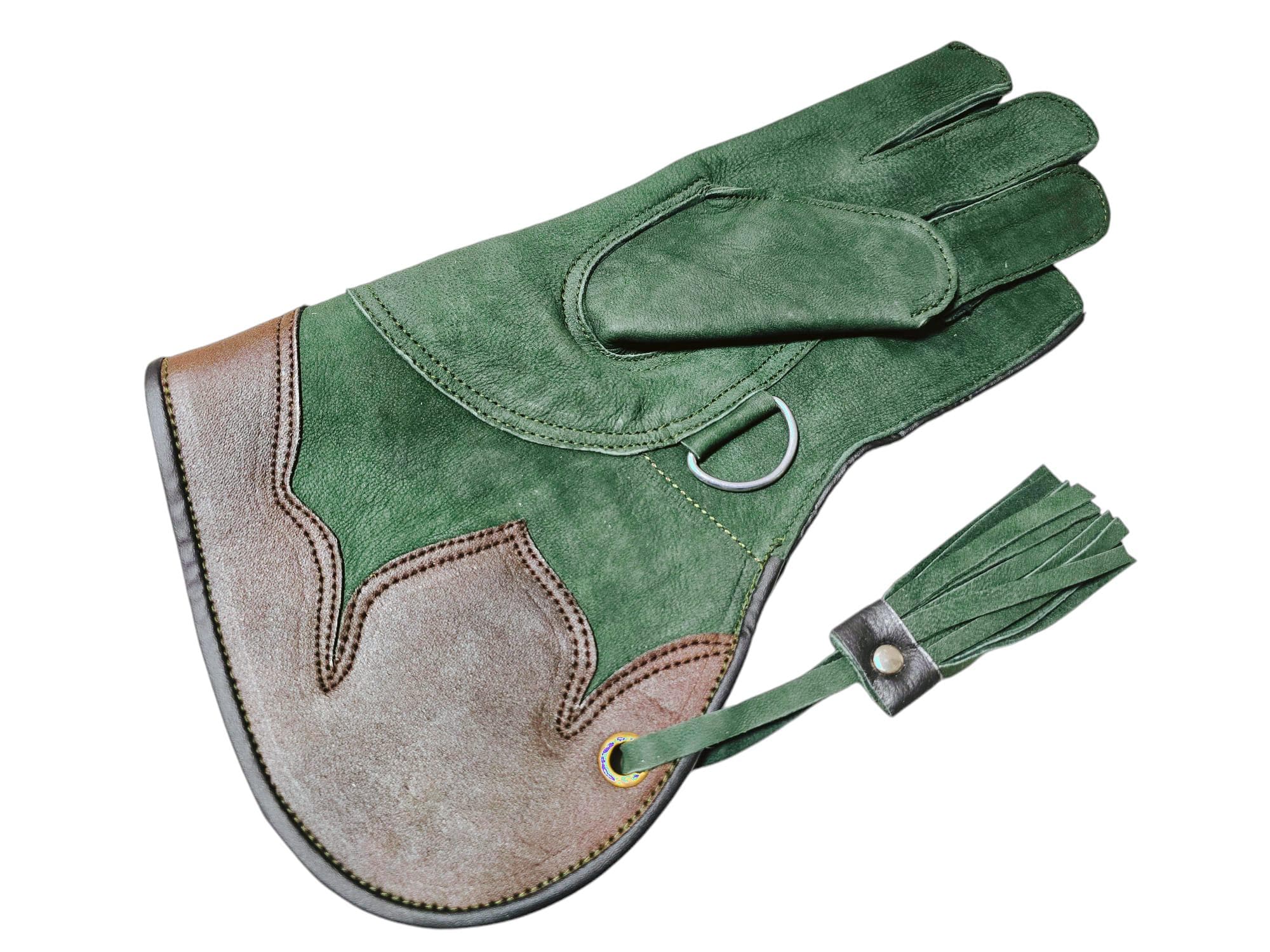 Gant De Fauconnerie En Cuir (Fait Main) - Pour Manipulation D'oiseaux De Proie - Neuf