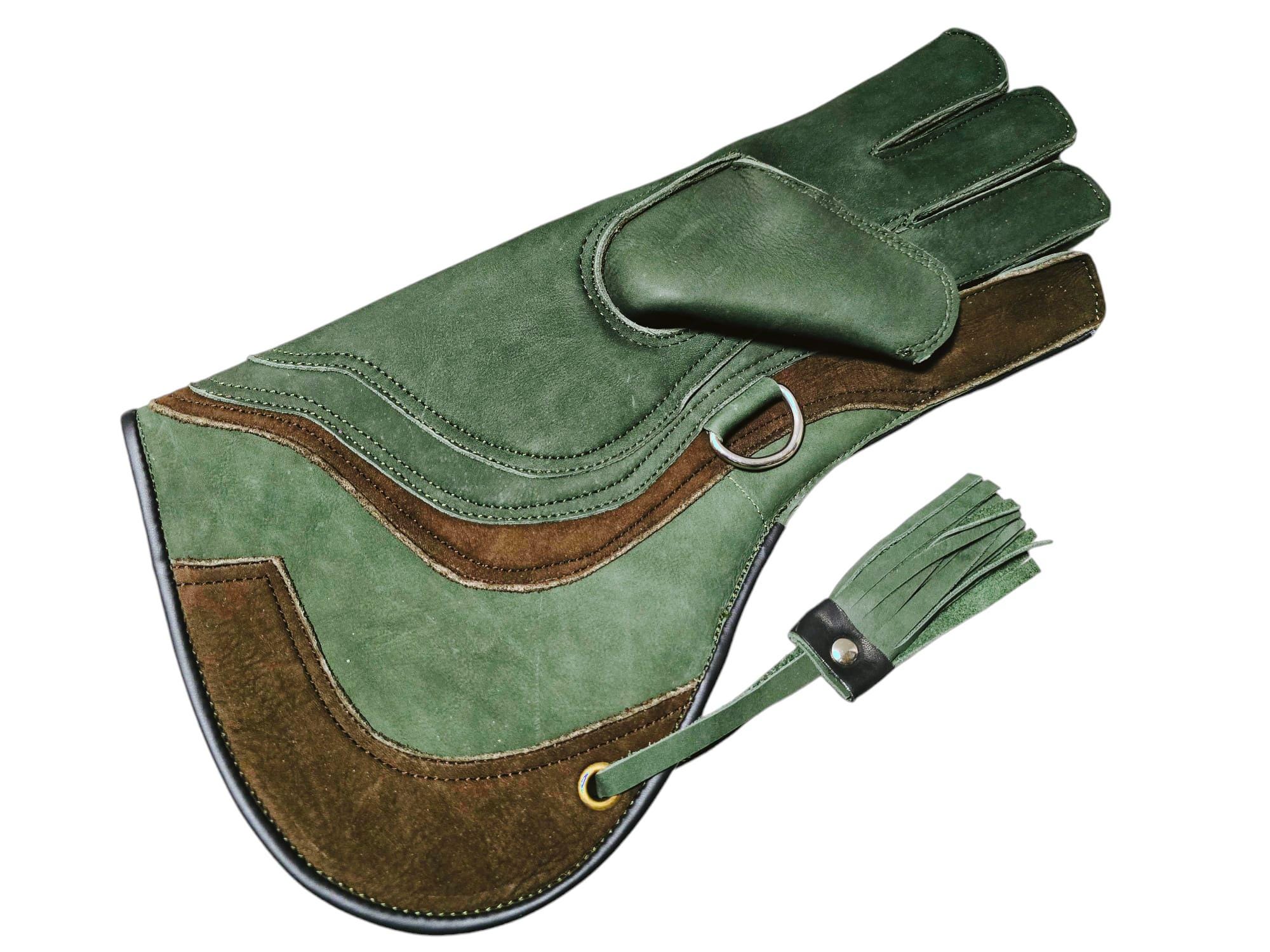 4層レザー鷹狩り用グローブ：猛禽類の扱い - Etsy 日本