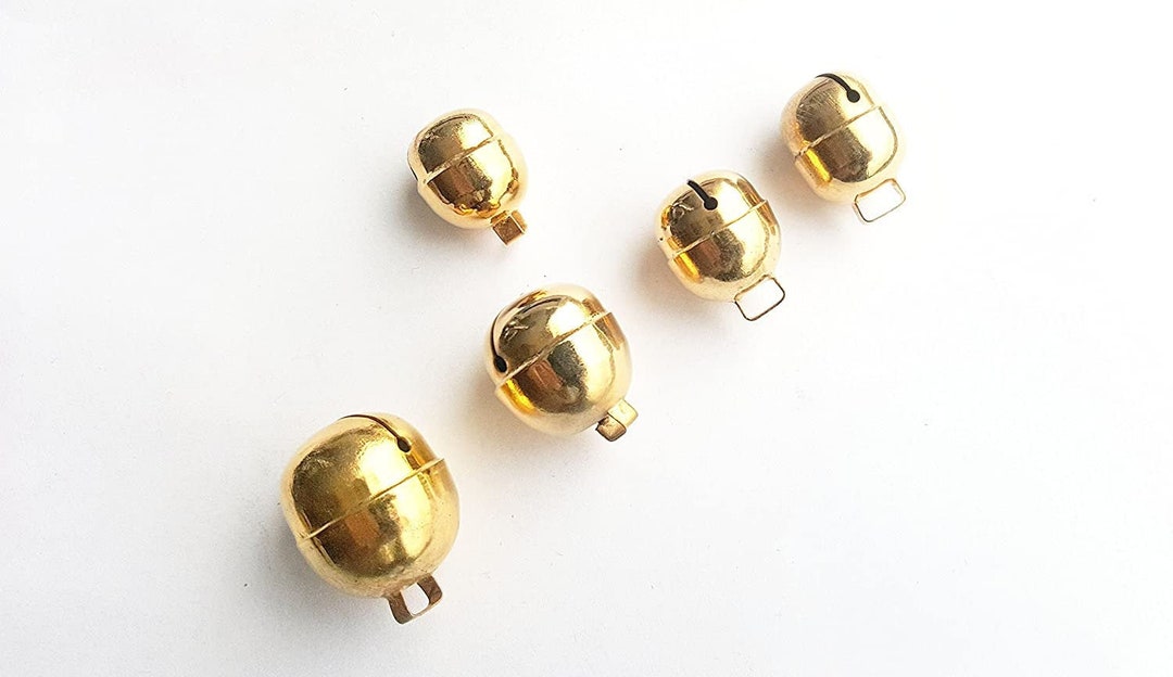 thumbnail image 2 of ALTAWASH UK Flag Acron Bells Pair - Aluminum Bells For Falconry, Dogs, Or Cats 2 of 5