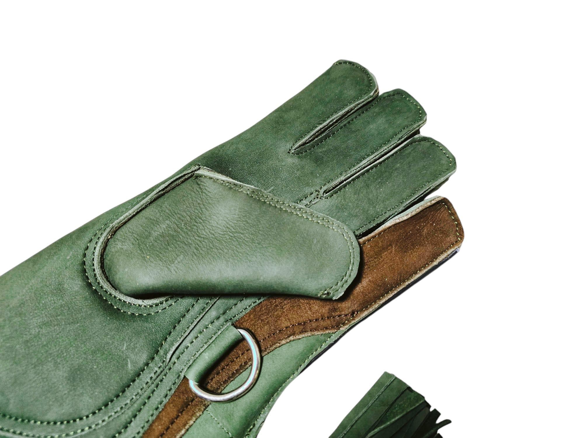 4層レザー鷹狩り用グローブ：猛禽類の扱い - Etsy 日本