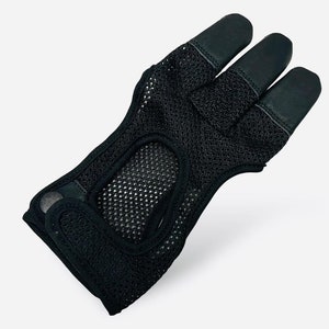 Quality Mesh Archery Shooting Glove - 3 Finger Shooting Glove - Archery Gifts - Glove for Archery - Archery Bow Glove - Archery Gear.