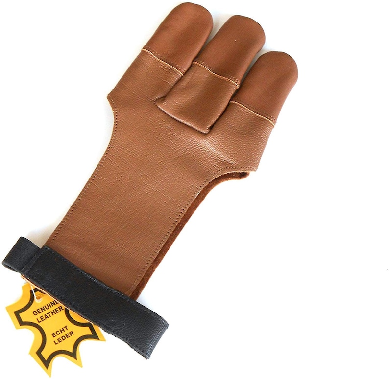 Archery Shooting Glove Leather Archery Glove Archery Bow Etsy Australia
