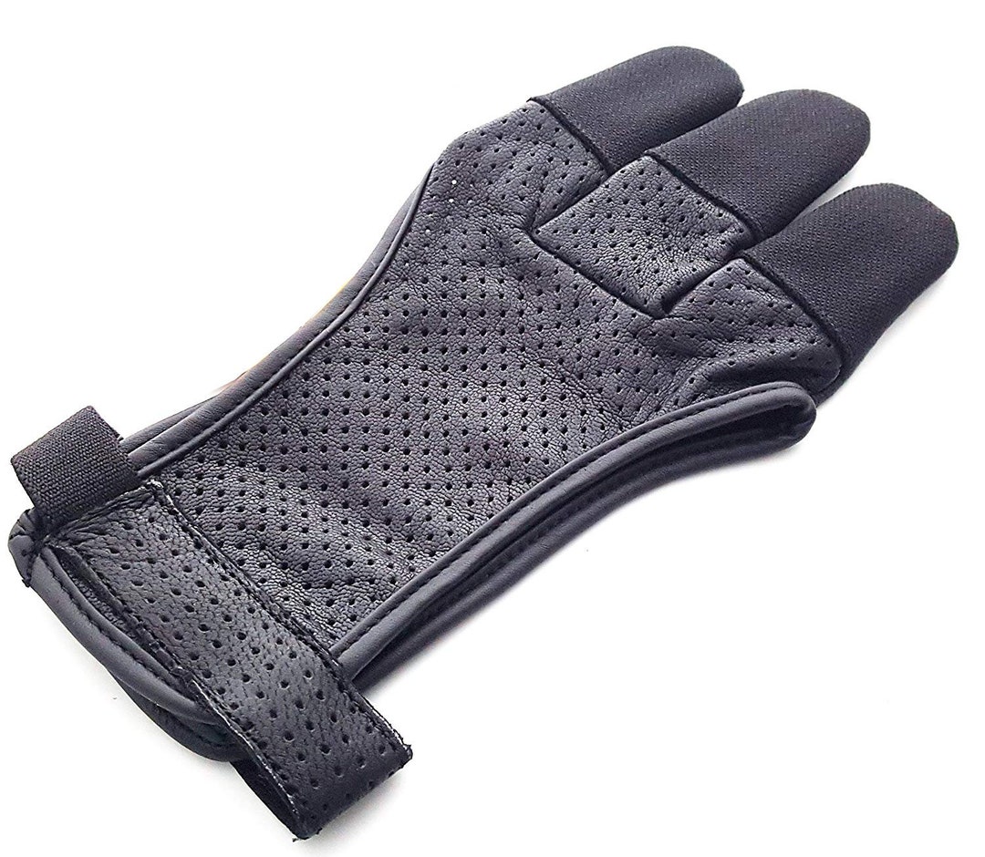 Archery Shooting Glove Leather Archery Glove Archery Bow Glove Archery Finger Glove Archery