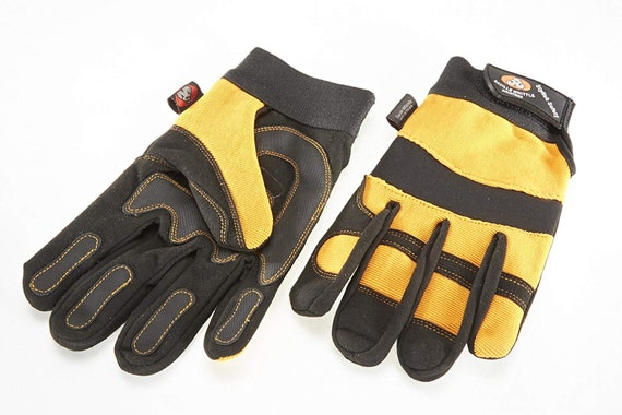 Mens Quality Mechanics Gloves Light Weight Work Gloves Mechanic Work Gloves  Gloves for Mechanic. 