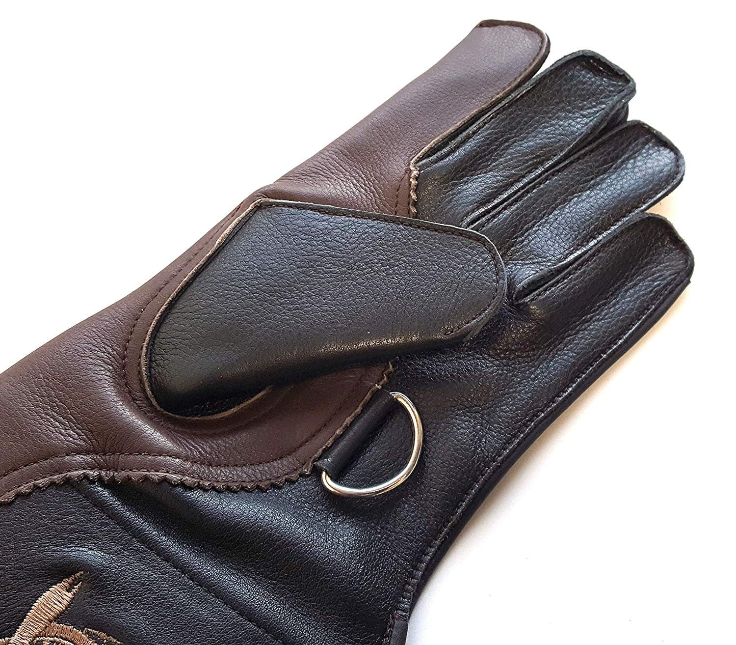 Cow Hide Leather Falconry Glove Bird Handling Gloves Pet Etsy UK
