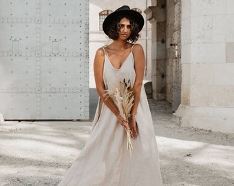 'S SOLEZIA[ソレジア] Linen Belted Long Dress il_340x270.5062277149_11l6.jpg