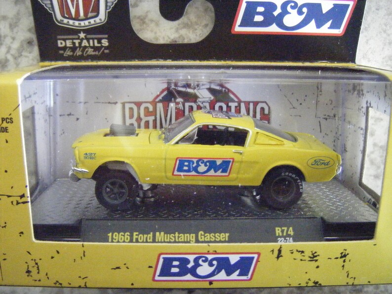 M2 Machines Autos/trucks/gassers B&M Racing 1966 Ford Mustang Etsy