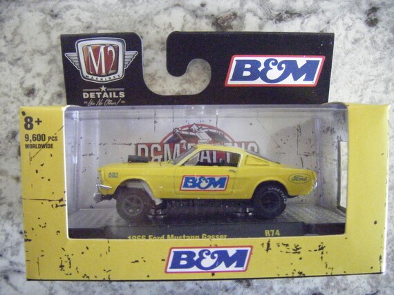 M2 Machines Autos trucks gassers B M Racing 1966 Ford Mustang  