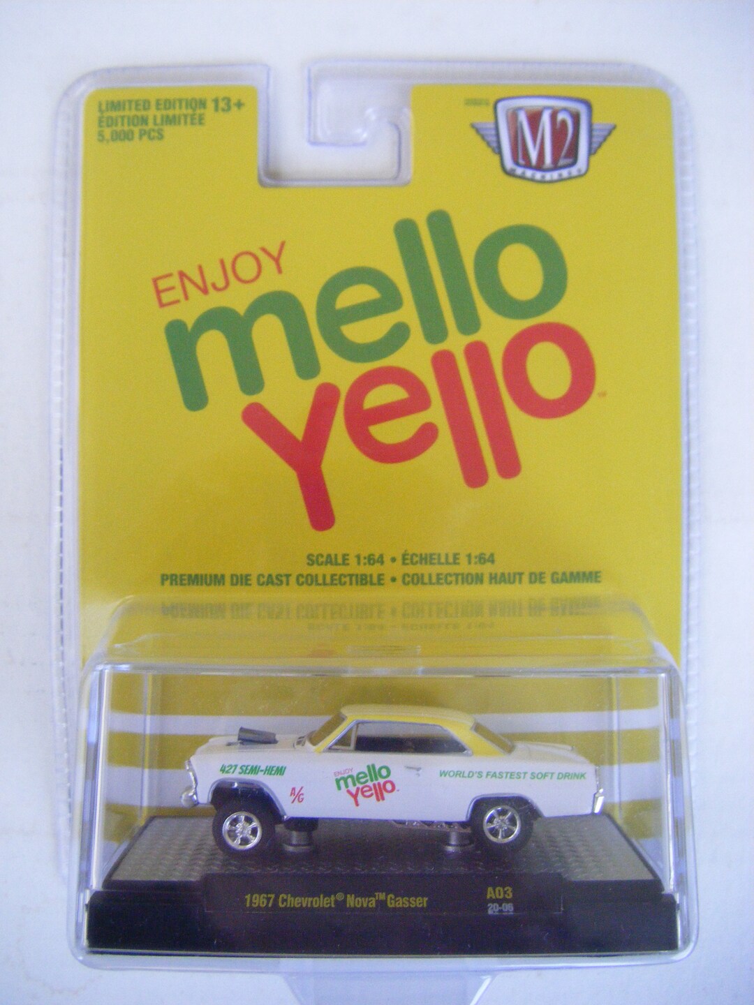 M2 Coca Cola Mello Yello Lmt. Ed. 5000pcs 1967 Chevrolet Nova Etsy