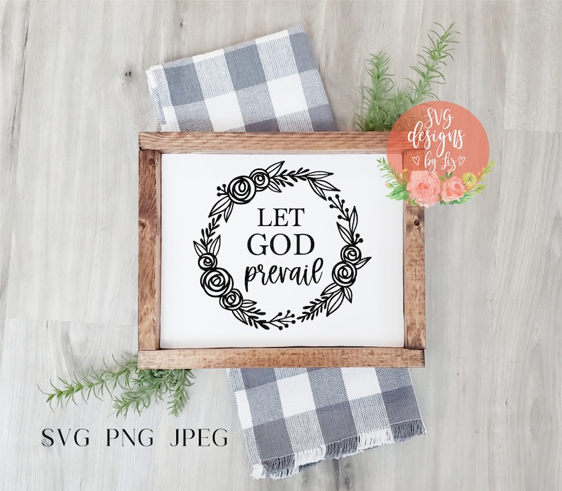 Download Lds Svg Files Let God Prevail Cut File Lds Svg Designs Etsy