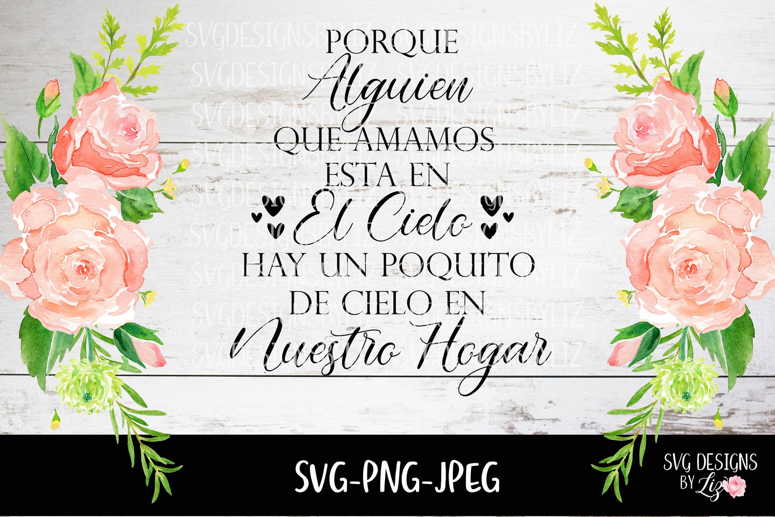 Spanish Svg File Quote Memorial Sign Spanish Cut Files for Etsy