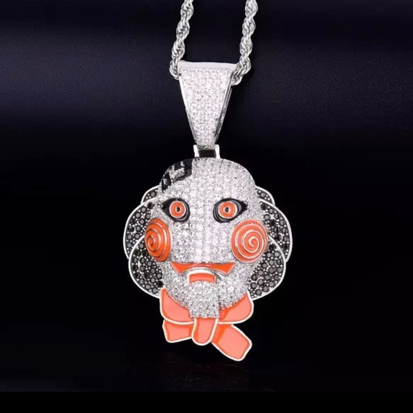 Jigsaw Iced Out Pendant