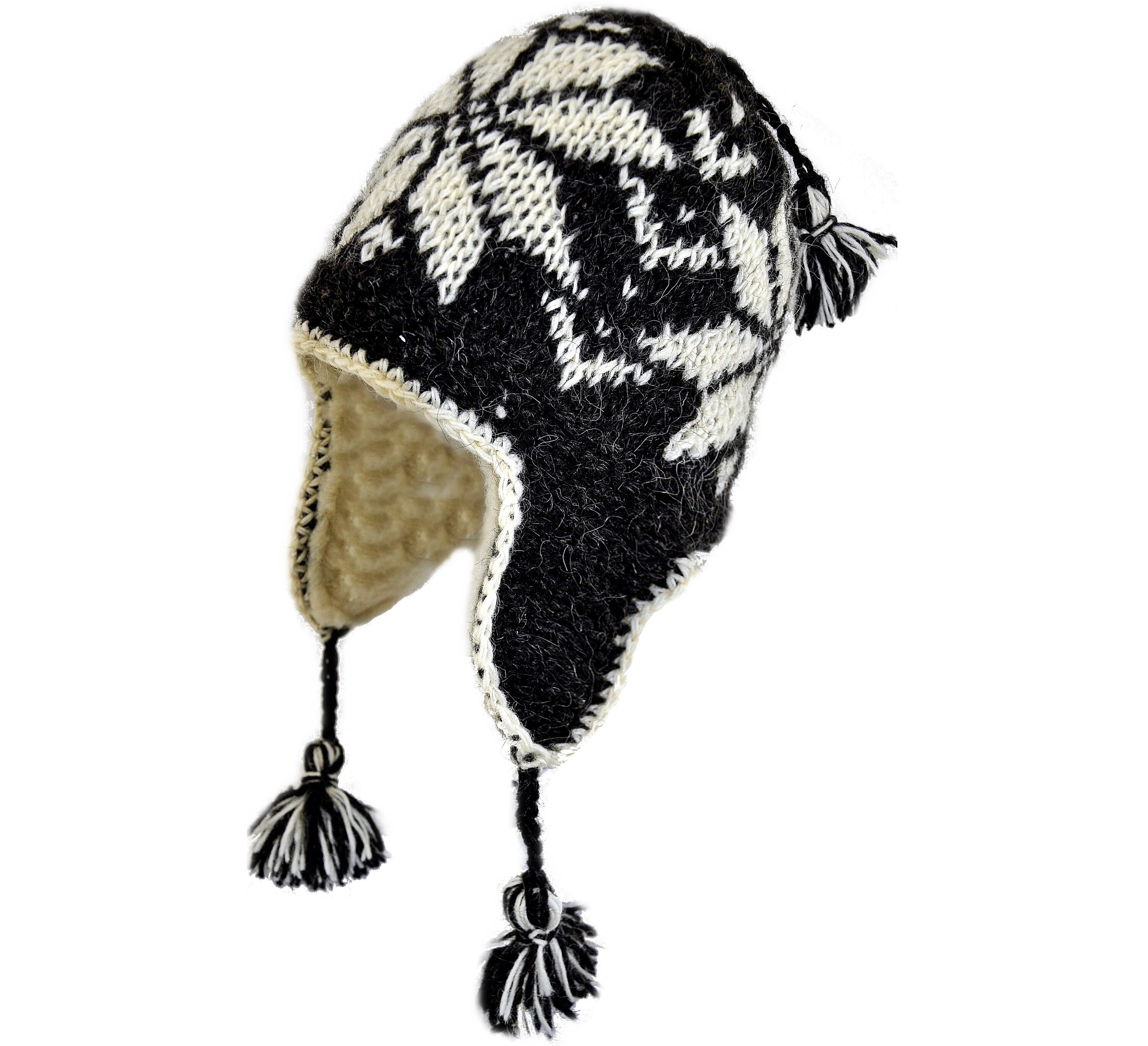 Men's Winter Warm 100% Genuine Sheepskin Leather Balaclava Cap Snow Ski Hat Men's Winter Warm 100% Genuine Sheepskin Leather Balaclava Cap Snow Ski Hat