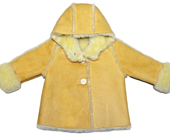 infant shearling coat