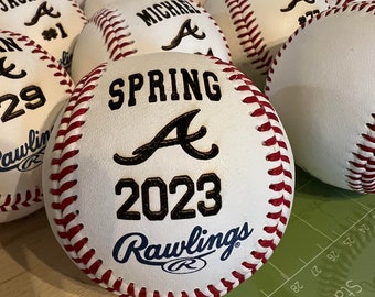 Personalized Engraved Baseball